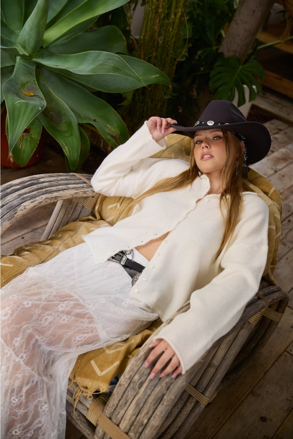 Essential Button Down Cardigan Top