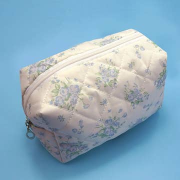 Floral Cosmetic Bag
