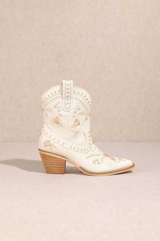 Coral Ivory Boots