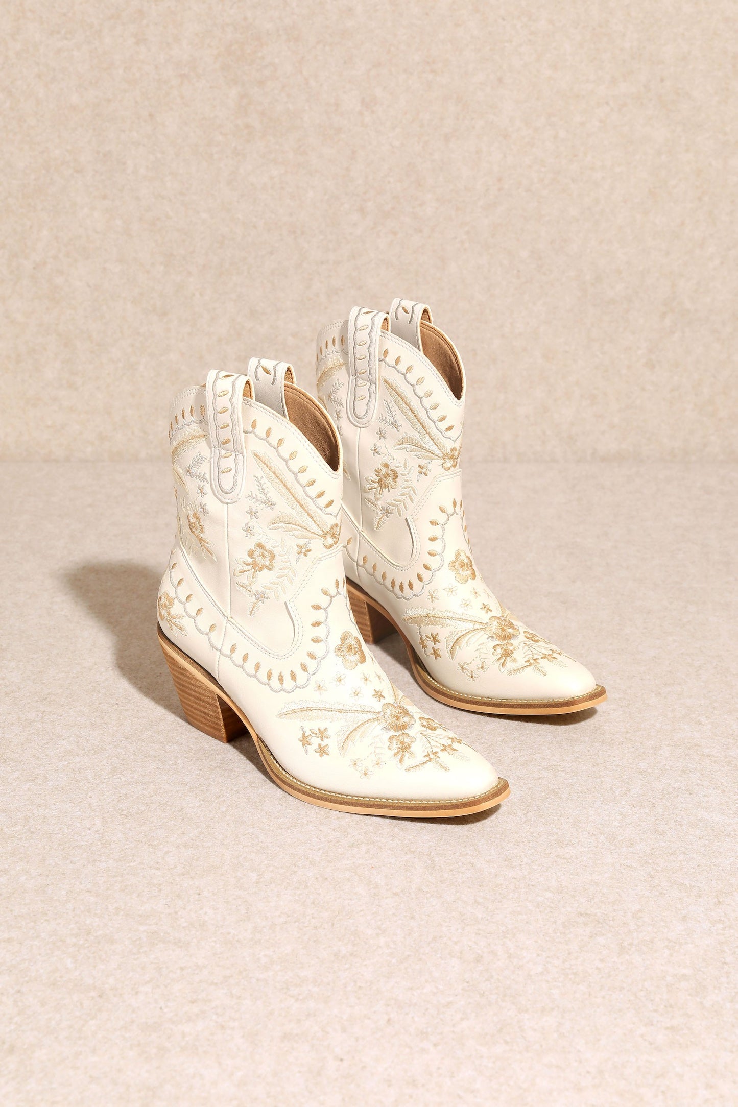 Coral Ivory Boots