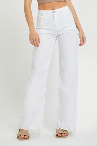 High Rise Wide Leg Jeans