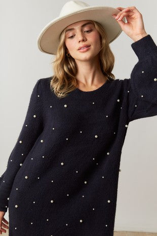 Pearl Sweater Dress