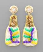 Mardi Gras Earrings