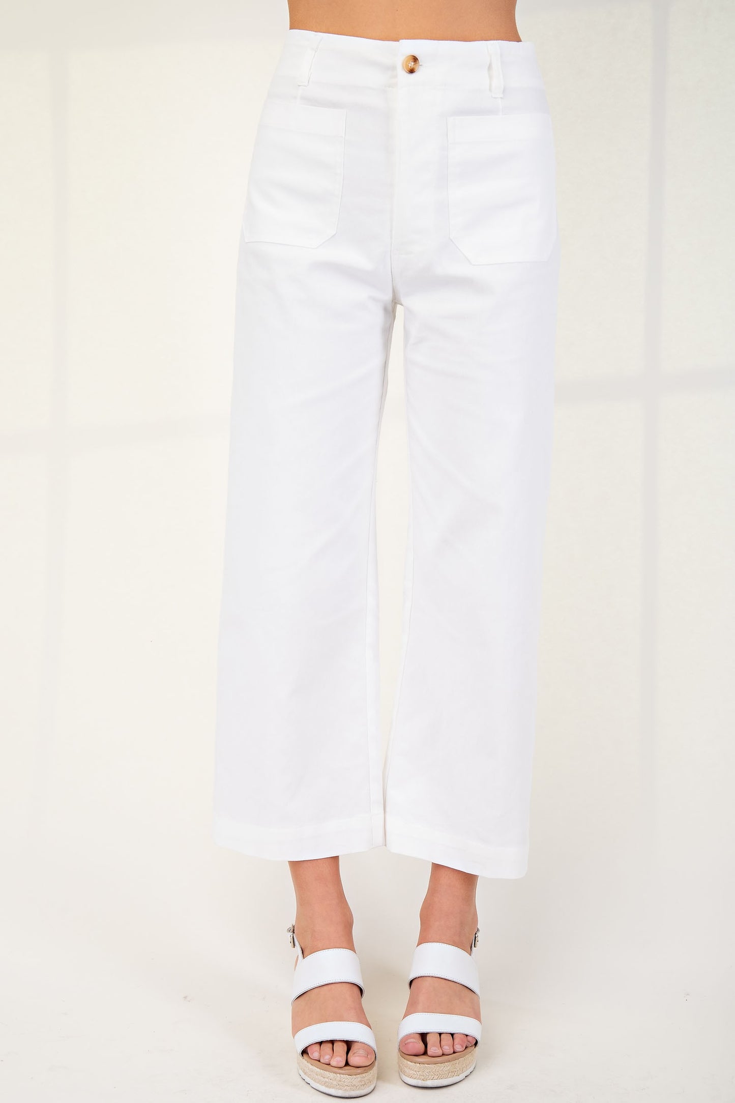 Ankle Cropped Summer Pants
