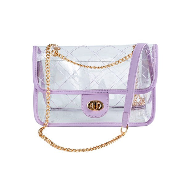 Quilted Clear Bags