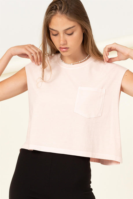 Sleeveless Crop Top