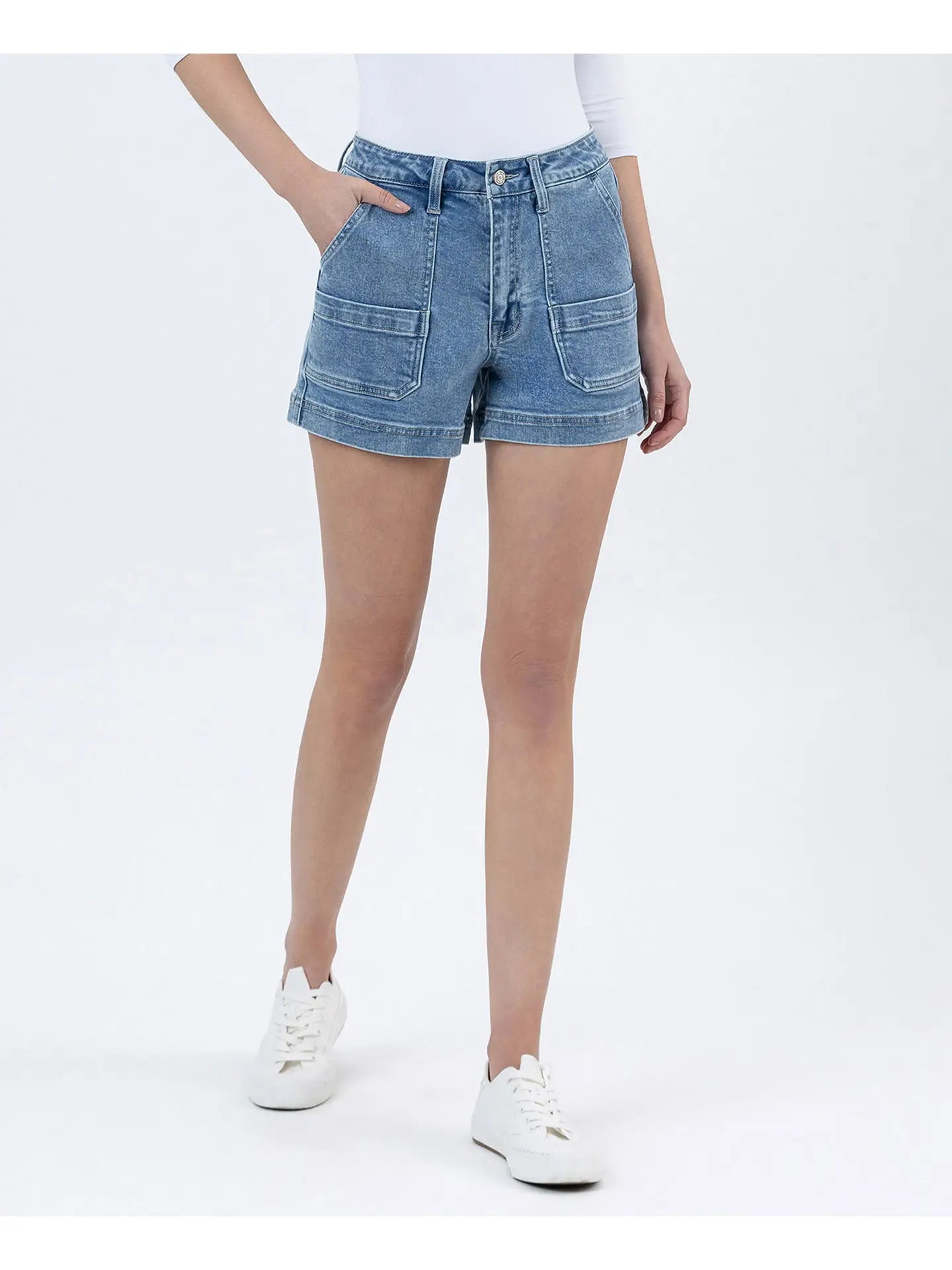 Vervet Super High Rise Utility Shorts